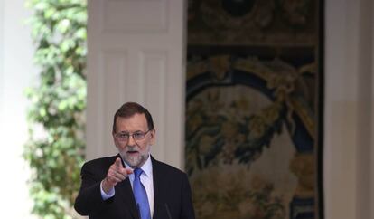 Mariano Rajoy, presidente del Gobierno.