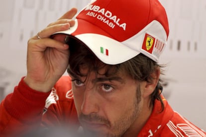 Fernando Alonso, en el circuito de Estambul.