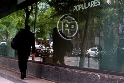 Sede central del PP en la calle Génova de Madrid.