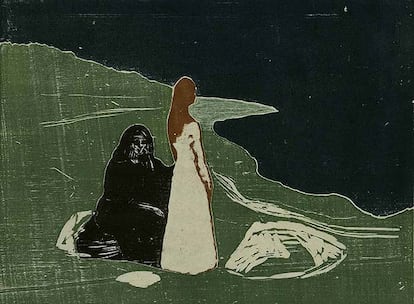 <i>Dos mujeres en la orilla</i>, 1898.