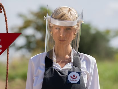 Elizabeth Debicki as Princess Diana in the last season of ‘The Crown.’