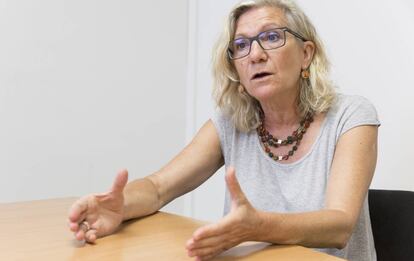 María José Lecha, regidora de la CUP a Barcelona.