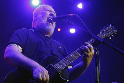 Pete Shelley, en un concierto de Buzzcocks en Ciudad de México el pasado mayo.