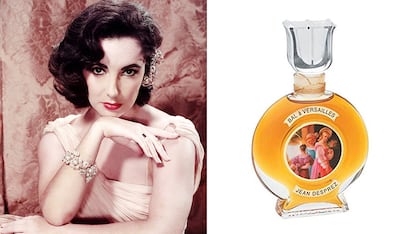 Elizabeth Taylor

A Liz se le atribuye ser la primera celebrity en vincular su nombre cona un perfume, 'White Diamonds', que el año pasado cumplió su 25 aniversario. Sobre ella quiso imprimir la actriz la esencia que utilizaba a diario, Bal à Versailles, de Jean Desprez, una fragancia de aromas orientales creada en 1962: “Para una mujer, es mucho más que un accesorio” dijo en una ocasión.