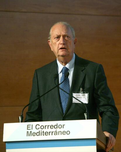 El president del Cercle d'Economia, Juan José Bruguera.