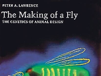<b>Portada del libro <i>The making of a fly.</i></b>