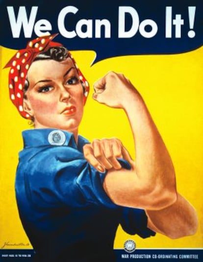 El cartel propagandístico 'We can do it!', creado por J. Howard Miller en 1943.