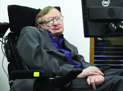 El físico Stephen Hawkings en Reino Unido el 30 de abril de 2013.