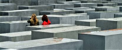 Monumento a los judíos víctimas del holocausto.