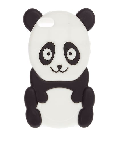 Funda de goma para iPhone 5 en forma de oso panda. Es de Asos (16,90 euros).