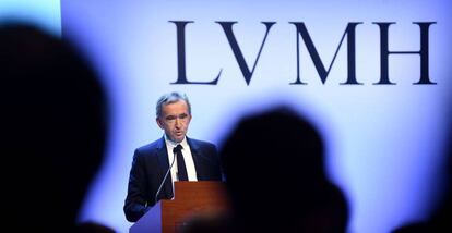 Bernard Arnault, presidente y CEO de LVMH.