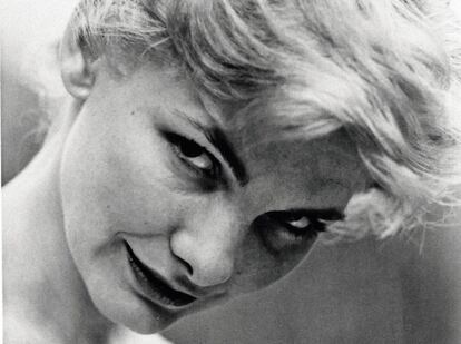 Barbara Loden en un retrato de los años sesenta.