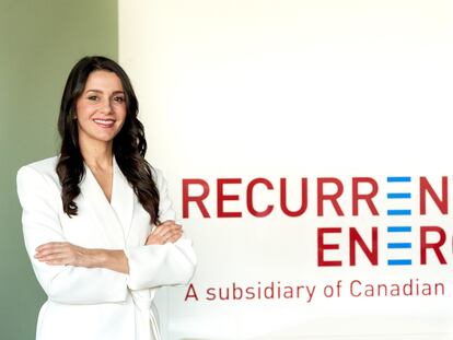 Inés Arrimadas ficha por Recurrent Energy