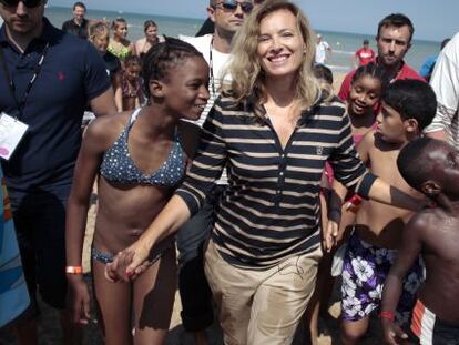 Valérie Trierweiler, el pasado 28 de agosto.