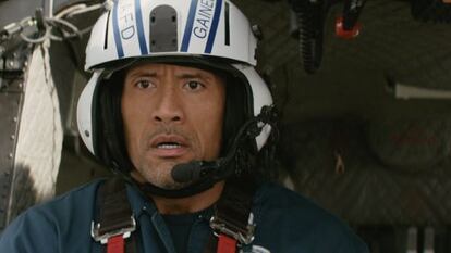 Dwayne Johnson, en 'San Andrés'.