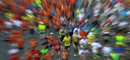 Imagen de la XXXV Maratón de Madrid, celebrada en 2011.