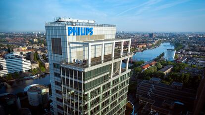 Phillips Electronics Headquarters in Amsterdam, the Netherlands.