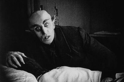 Fotograma de la película 'Nosferatu', de Murnau.