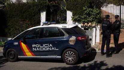 Policías nacionales, en una imagen de archivo.