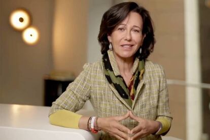 Ana Botín, presidenta de Banco Santander