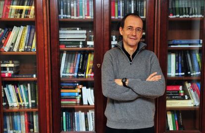 Roberto Casati, en su despacho del CNRS de París.