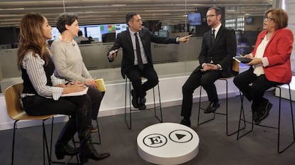 Debate en Facebook Live sobre la gestación subrogada.