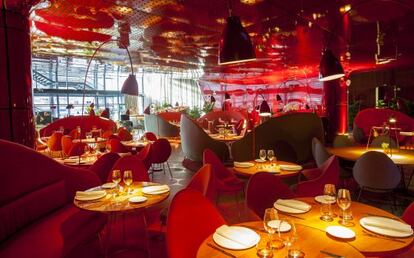 Restaurante NuBel, en el Museo Reina Sofía de Madrid.