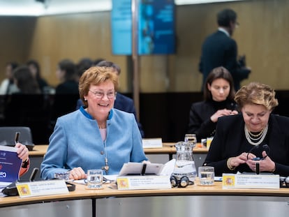 La presidenta de la Comisión de Control Presupuestario del Parlamento Europeo que visita España, Mónika Hohlmeier.
