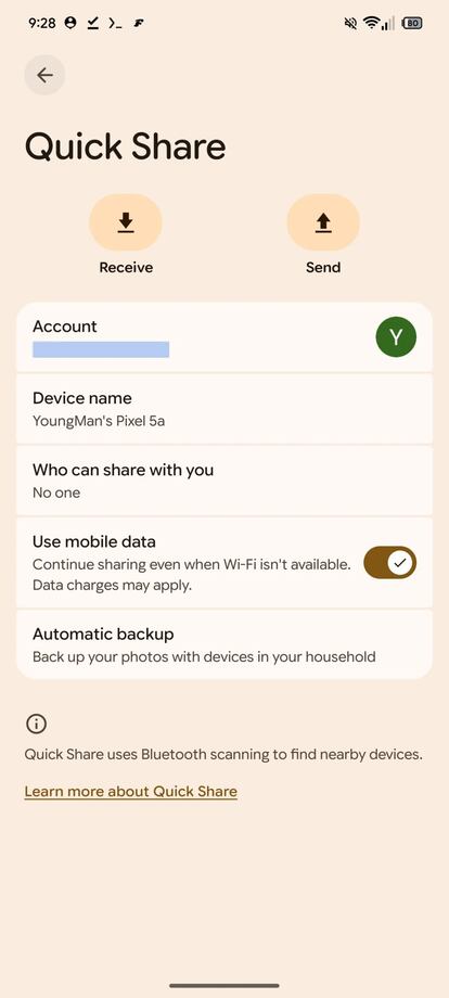 Android Quick Share