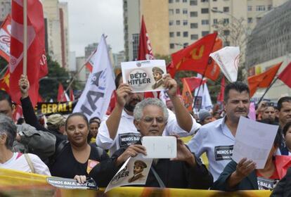 Protesto contra o Governo do PR nesta ter&ccedil;a. 