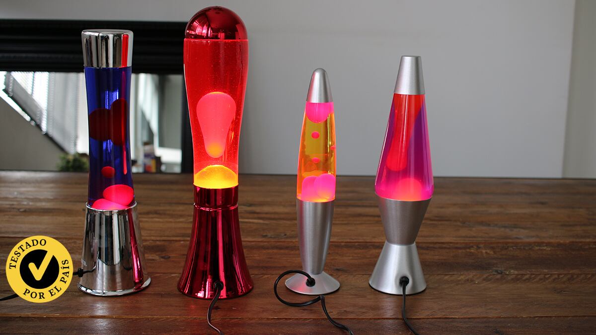 Probamos las mejores lámparas de lava. EL PAÍS ESCAPARATE.