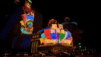 El casino Lisboa de Macao, en 2009.