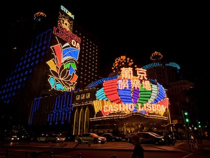 El casino Lisboa de Macao, en 2009.