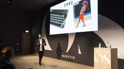 Presentación de "La tienda del futuro" de Farfetch.