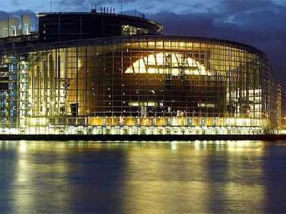 Edificio principal del Parlamento Europeo, en Estrasburgo.