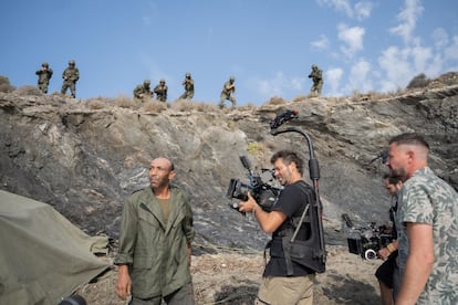 Imágenes del rodaje de la serie documental 'Perejil'.