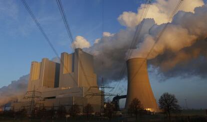 Planta de energ&iacute;a el&eacute;ctrica que funciona con carb&oacute;n en Alemania. 