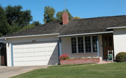 La casa donde pas&oacute; la infancia Steve Jobs.