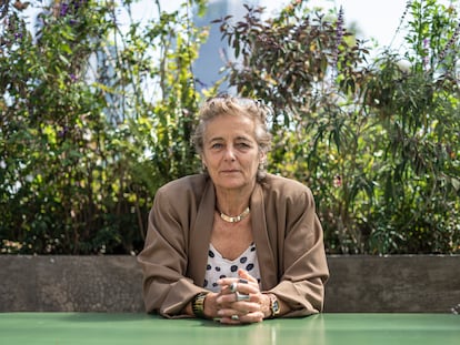 Françoise Mouly, directora de arte en 'The New Yorker', durante su visita a Ciudad de México, el 3 de agosto de 2022.