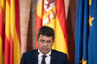 Lea el discurso completo con el que Carlos Mazón ha presentado su dimisión