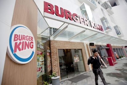 Un restaurante de Burger King en estados Unidos