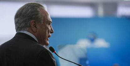 O presidente Michel Temer.