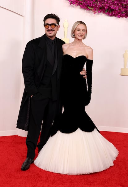 Marcus Mumford y Carey Mulligan.