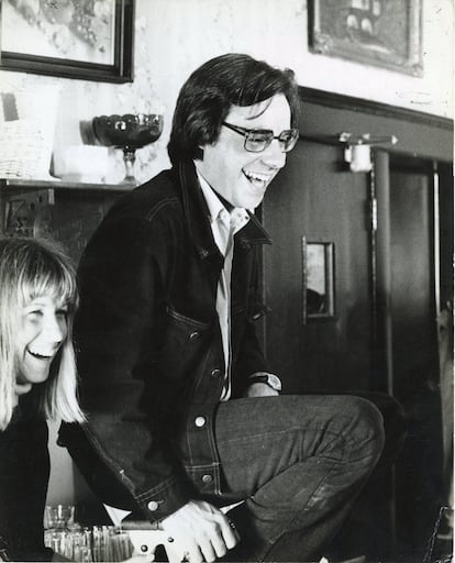 Polly Platt y Peter Bogdanovich.