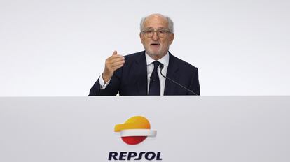 El presidente de Repsol, Antonio Brufau.