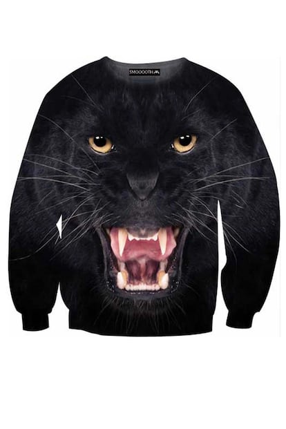 Sudadera de pantera de Smooooth (60 euros).