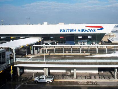 Terminal de British Airways en el aeropuerto JFK de NUeva York