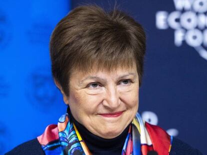 La directora gerente del Fondo Monetario Internacional (FMI), Kristalina Georgieva. 