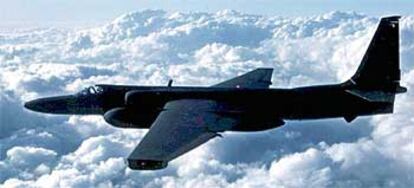 Imagen de un avión espía U-2.