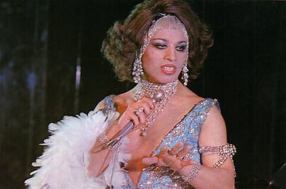 Paco España, en una foto de la desaparecida revista 'Gay Club'.